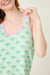 PJ Salvage Spring Green Peachy Party Pickleball Printed Tank Set RSPPTK/RSPPS2
