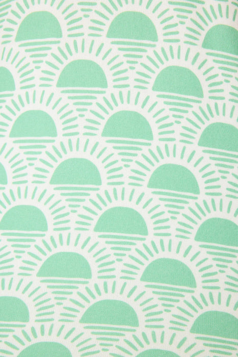 PJ Salvage Spring Green Peachy Party Courtside Pajama Set RSPPLS/RSPPP2
