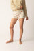 PJ Salvage Light Oatmeal Sunshine On My Mind Emoji-Fun Shorts RSSMS2