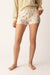 PJ Salvage Light Oatmeal Sunshine On My Mind Emoji-Fun Shorts RSSMS2