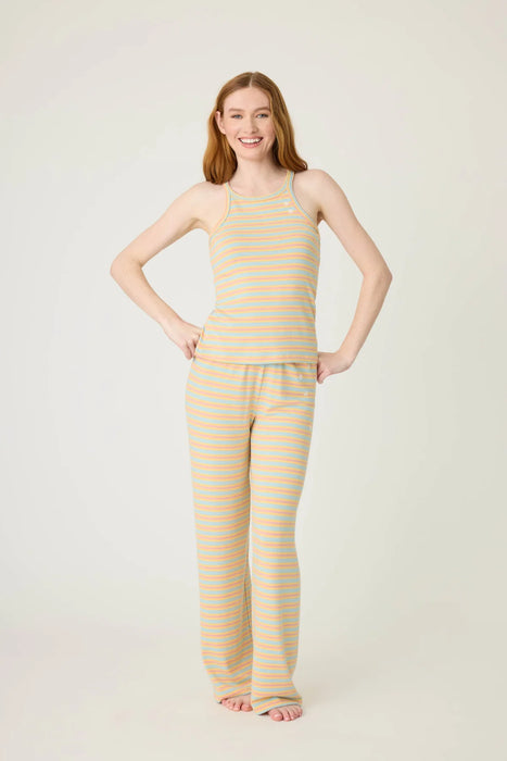 PJ Salvage Sunshine On My Mind Multi-Striped Lounge Set RSSMST1