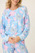 PJ Salvage Bright Blue Tropic Garden Pajama Set RSTGLS2/RSTGP2