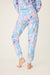 PJ Salvage Bright Blue Tropic Garden Pajama Set RSTGLS2/RSTGP2
