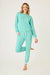 PJ Salvage Aquamarine Written in the Stars Long Sleeve Loungewear Set RSWSLS2/RSWSP2