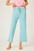 PJ Salvage Peacock Cool Breeze Solid Cropped Pant RTCBCP