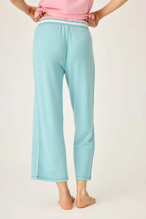 PJ Salvage Peacock Cool Breeze Solid Cropped Pant RTCBCP