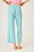 PJ Salvage Peacock Cool Breeze Solid Cropped Pant RTCBCP