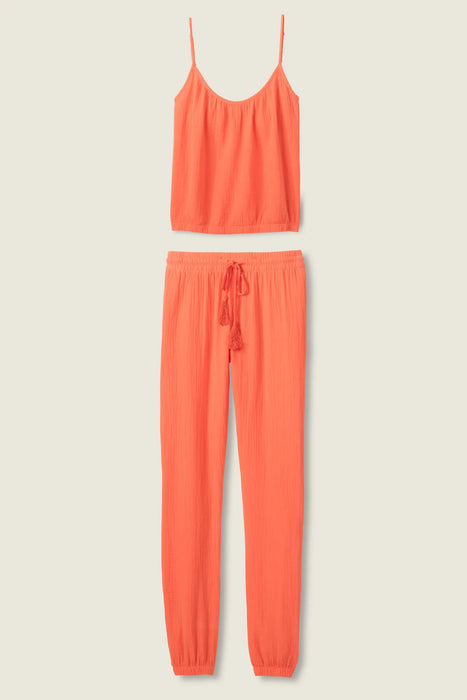 PJ Salvage Guava Copacabana Cami Lounge Set RTCCC/RTCCP2