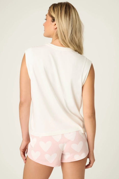 PJ Salvage Ivory Sundae Best Short Sleeve Top RTSUT