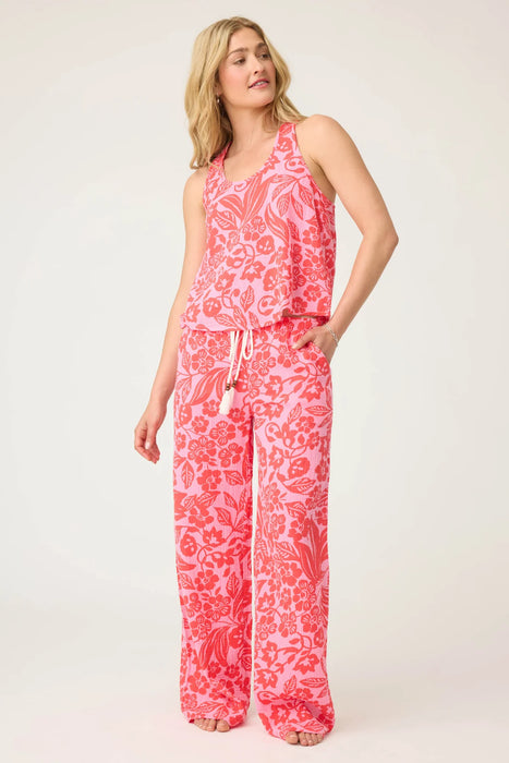 PJ Salvage Sorbet Bali Bay Tank Top Lounge Set RUBATK/RUBAP
