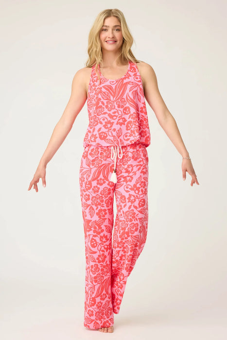 PJ Salvage Sorbet Bali Bay Tank Top Lounge Set RUBATK/RUBAP
