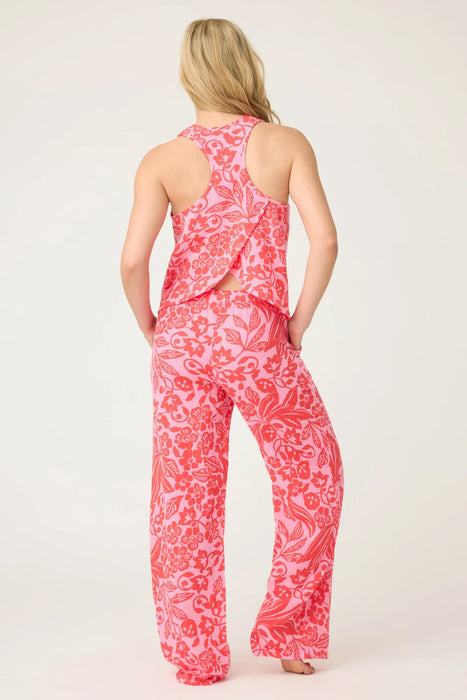 PJ Salvage Sorbet Bali Bay Tank Top Lounge Set RUBATK/RUBAP