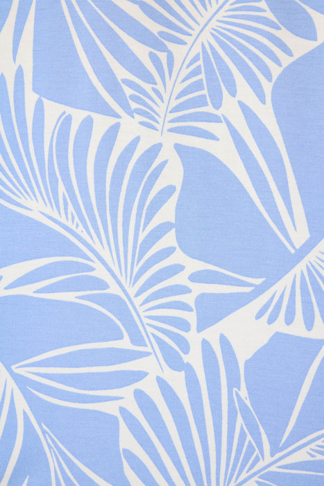 PJ Salvage Deep Blue Bayside Dreams Tropical Print Long Sleeve Pajama Set RUBDLS/RUBDP2