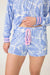 PJ Salvage Deep Blue Bayside Dreams Tropical Print Tank Top Pajama Set RUBDTK/RUBDS