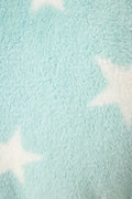 PJ Salvage Light Mint Let's Get Cozy Star Print Robe RUCOR