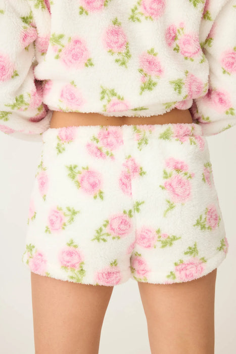 PJ Salvage Ivory Let's Get Cozy Floral Print Loungewear Set RUCOJ1/RUCOS