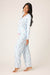 PJ Salvage Blue Haze Doggone Cold Dog Print Pointelle Pajama Set RUDCPJ
