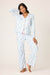 PJ Salvage Blue Haze Doggone Cold Dog Print Pointelle Pajama Set RUDCPJ
