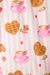 PJ Salvage Pink Brunch Club Breakfast Print Flannel Nightshirt RUFLNS