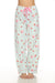 PJ Salvage Light Mint Ma Cherie Cherry Print Flannel Nightshirt Lounge Set RUFLNS/RUFLP