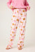 PJ Salvage Pink Brunch Club Breakfast Print Flannel Pant RUFLP