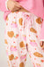 PJ Salvage Pink Brunch Club Breakfast Print Flannel Pant RUFLP