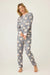 PJ Salvage Charcoal Love You A Latte Coffee Print Log Sleeve Pajama Set RULTLS1/RULTP