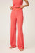 PJ Salvage Scarlet Morning Waffles Long Sleeve Loungewear Set RUMWLS/RUMWP