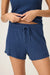 PJ Salvage Harbor Morning Waffles Knit Shorts RUMWS