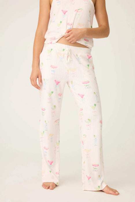 PJ Salvage Pretty Punch Cocktail Print Pajama Set RUPRLS/RUPRP