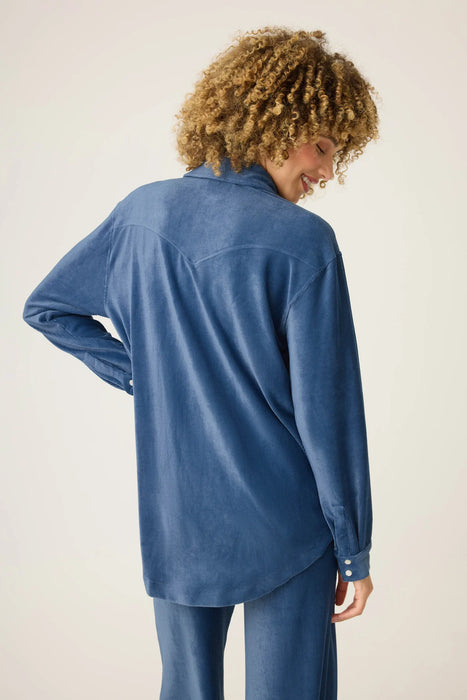 PJ Salvage Harbor Craving Corduroy Long Sleeve Loungewear Set RUSCLS1/RUSCP