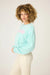 PJ Salvage Light Mint Secret Garden Weekend Graphic Sweatshirt RUSGLS3