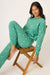 PJ Salvage The Outsider Embroidered Bear Fleece Sweatshirt And Jogger Set RUTHLS/RUTHP1
