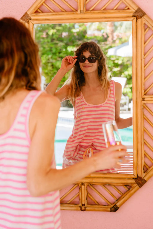 PJ Salvage Sorbet Tini Time Striped Pajama Set RUTTTK1/RUTTP2