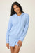 PJ Salvage Peri Vacay Vibes Baby Peachy Waffle Hoodie Loungewear Set RUVVHD/RUVVP1