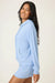 PJ Salvage Peri Vacay Vibes Baby Peachy Waffle Hoodie Loungewear Set RUVVHD/RUVVP1
