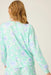 PJ Salvage Mint Vacay Vibes Palm Print Long Sleeve Pajama Set RUVVLS1/RUVVP2