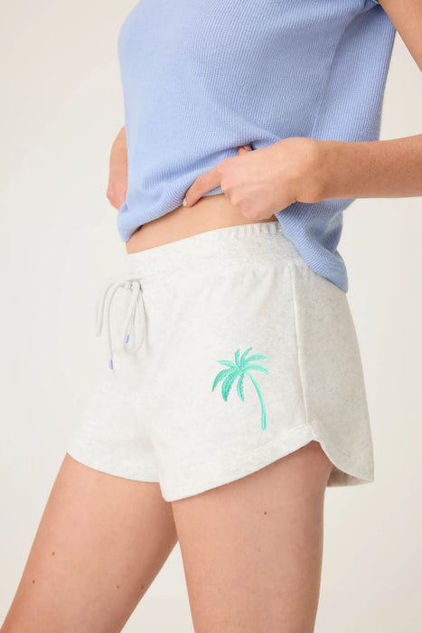 PJ Salvage Heather Cloud Vacay Vibes "Vacation" Sweatshirt Set RUVVS3/RUVVLS2