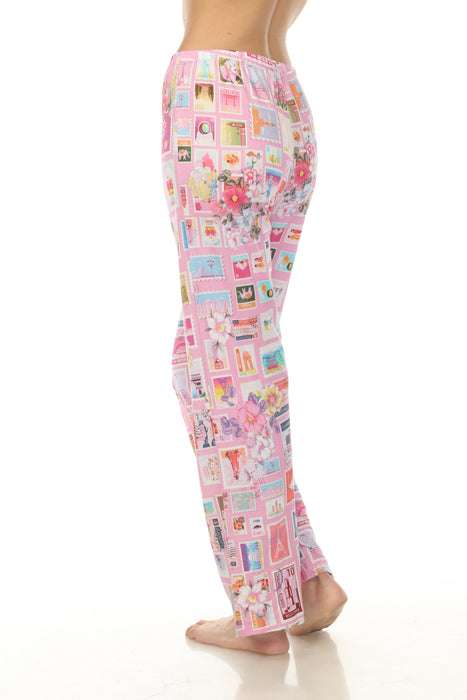 Johnny Was Sekai Cap Sleeve Long Pajama Set 007