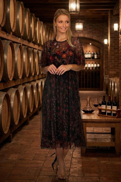 Johnny Was Monika Sophiah Mesh Dress Slip C34225-8