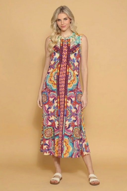 Johnny Was The Janie Spring Midi Dress T37925-2