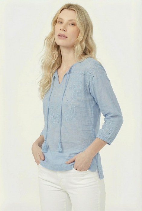 Johnny Was Cachemire Zadonia Tunic Top C22424-6