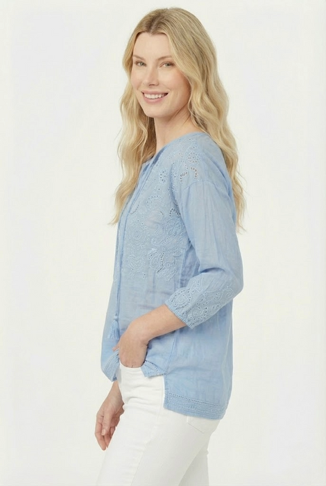 Johnny Was Cachemire Zadonia Tunic Top C22424-6