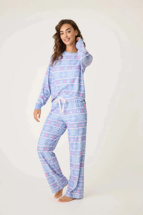 PJ Salvage Denim Mountain Bound Pajama Set RPMBST3