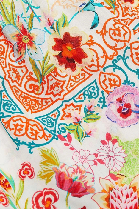 Johnny Was JWLA Paula Floral Easy Shorts CSW3025-M