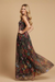 Johnny Was Biya Wild Gardenia Night Mazzy Bias Maxi Dress B32624-8