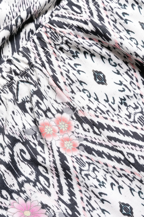 Johnny Was JWLA Azzie Flower The Bobbie Crop Pajama Set MS8824-Z