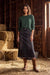 Johnny Was Sasson True Black Wash Vienna Maxi Skirt RD1924-9