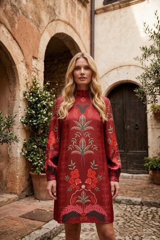 Johnny Was Jade Caleta Kalova Mini Dress L35225-7