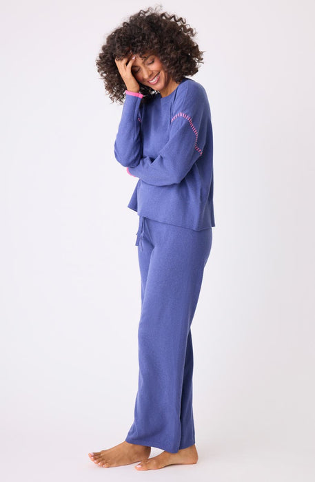 PJ Salvage Dark Peri Sweater Weather Long Sleeve RPSALS1